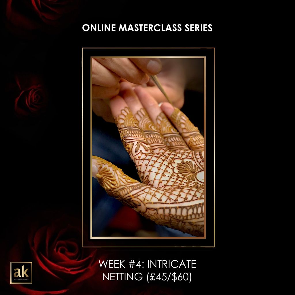 ONLINE MASTERCLASS SERIES - WEEK #4: INTRICATE NETTING (£45/$60)