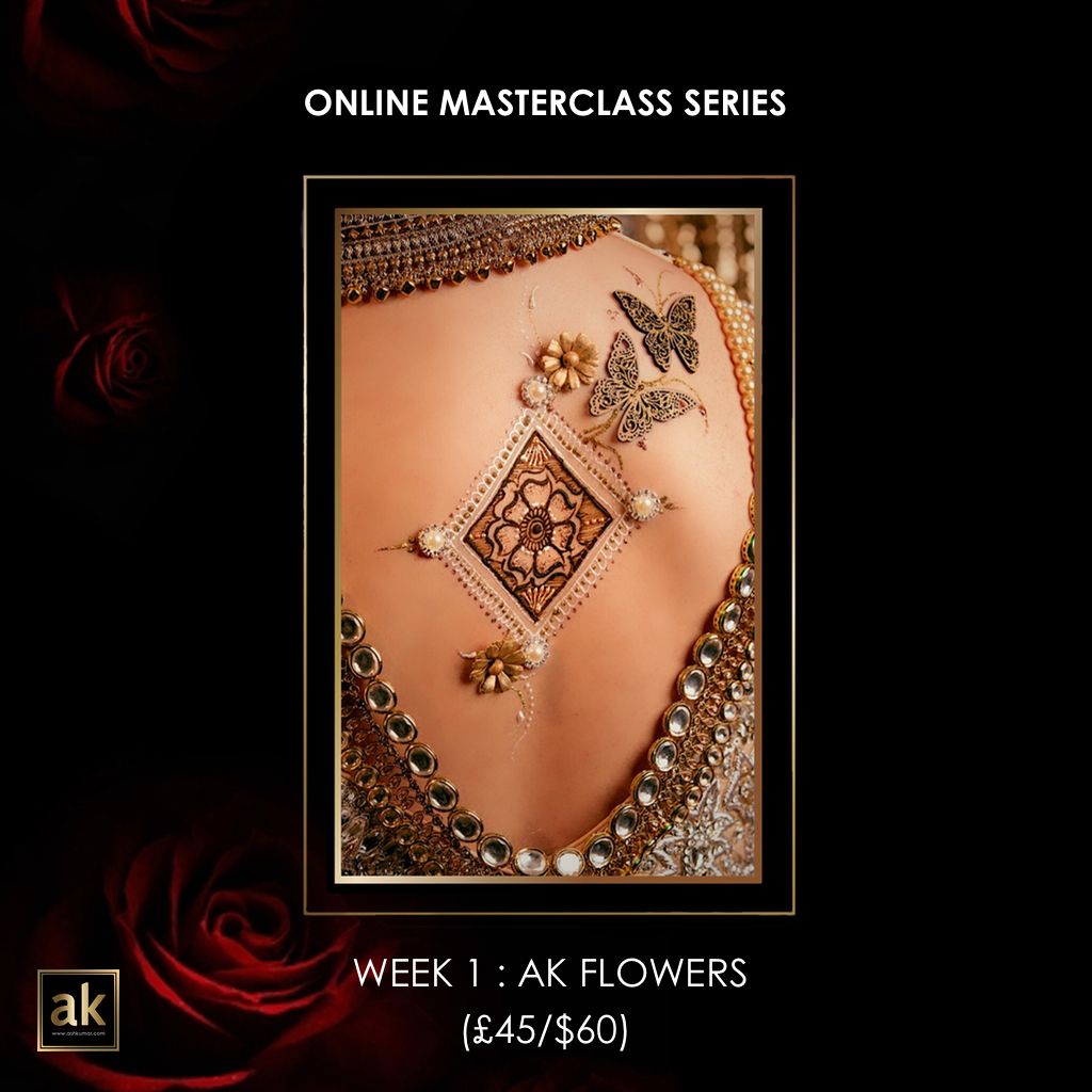 ONLINE MASTERCLASS SERIES - WEEK #1 : AK FLOWERS (£45/$60)
